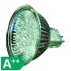 Techmar Garden Lighting UK Outdoor Lights Low Voltage LED MR16 12V 2W GU5.3 Warm White Bulb (20 LED)