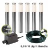 Techmar Lunia 12V Plug & Play LED Garden Post Light Kits