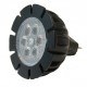 Techmar Garden Lighting UK Outdoor Lights Low Voltage LED MR16 12V 2W GU5.3 White Bulb (20 LED)