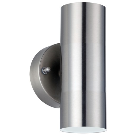 Luceco Decorative Stainless Steel Up/Down Wall Lightight