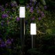 Techmar Garden Lighting UK Outdoor Lights Low Voltage Silia 12V Plug & Play LED Garden Post Light Kits 2