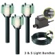 Techmar Garden Lighting UK Outdoor Lights Low Voltage Larix Garden Post Light Kit (1)