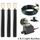 Techmar Garden Lighting UK Outdoor Lights Low Voltage Arco 60 LED Garden Post Light Kit 1